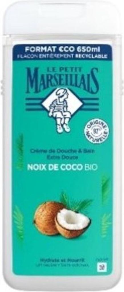 Le Petit Marseillais douche & bad 650ML Coco