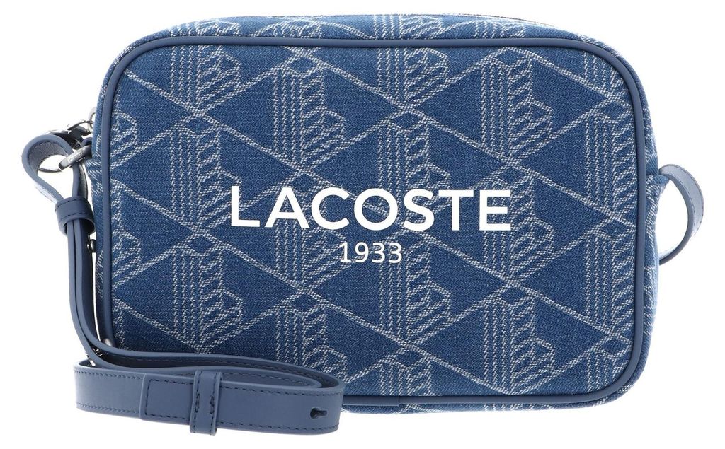 LACOSTE taška přes rameno Crossover Bag Mono Jacquard Denim Obrázek produktu 