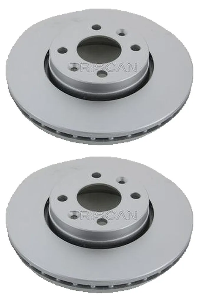 Paire de Disques de Frein de Qualité pour RENAULT MODUS / GRAND MODUS JP0