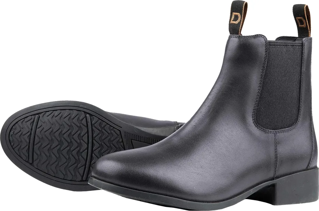 Bottes de jodhpurs Dublin Foundation WB1048 en cuir noir - Taille 43 EU