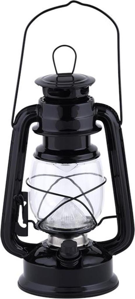 Esschert Design LED-Lampe Laterne schwarz