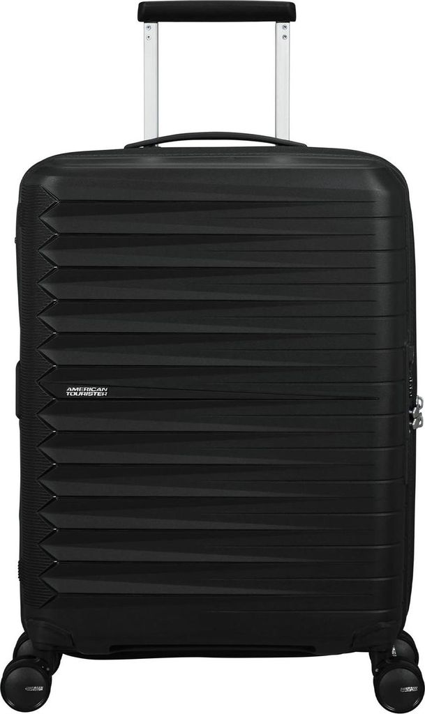 American Tourister Fastforward Spinner 55 / 20 TSA EXP Trolley Flash Black schwarz