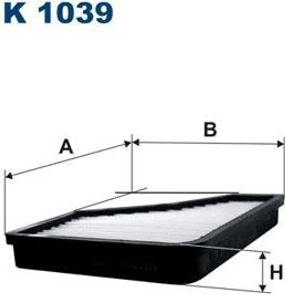 Filtre habitacle FILTRON K 1039 haute efficacité pour OE 1408350047