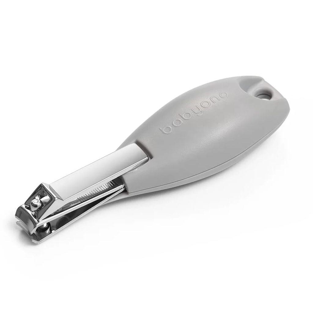 BabyOno Ergonomische Nagelknipser - Grau Produktbild 