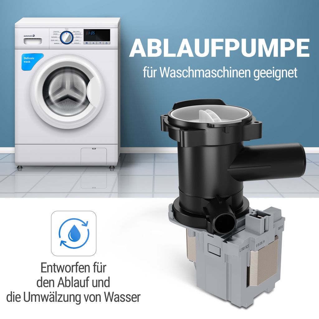 Laugenpumpe passend wie Bosch 00145787 172340 Siemens Produktbild 2