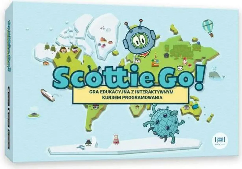 Jeu pédagogique Scottie Go! Accueil pour l'apprentissage du code