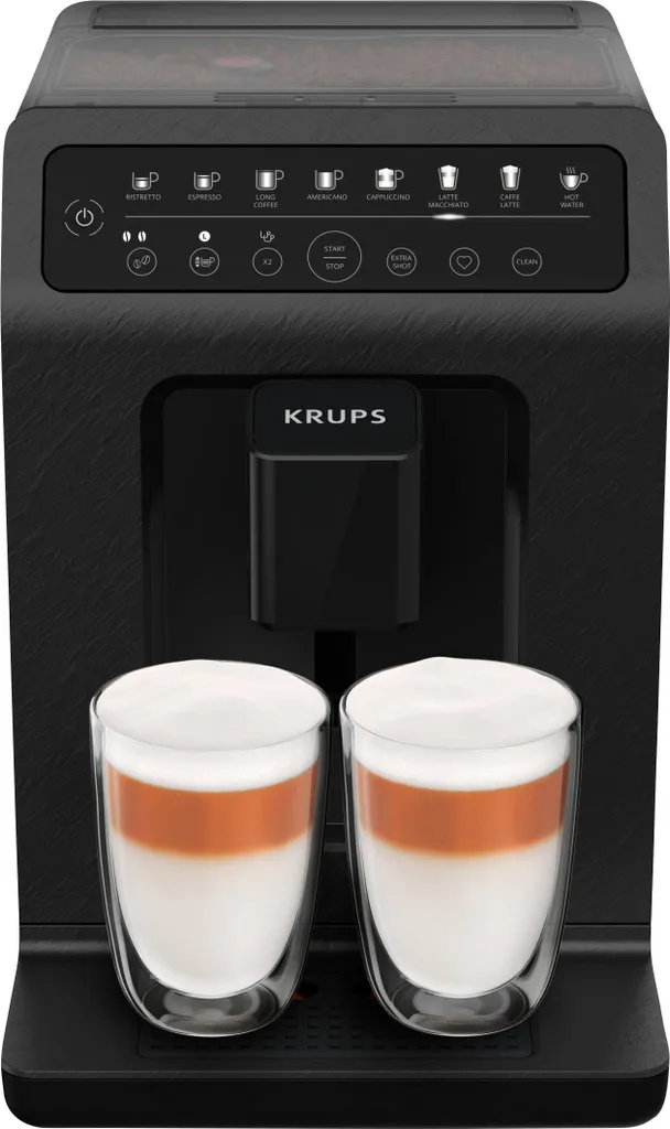 Machine à café KRUPS Evidence Eco pour espresso et boissons lactées mat - 17