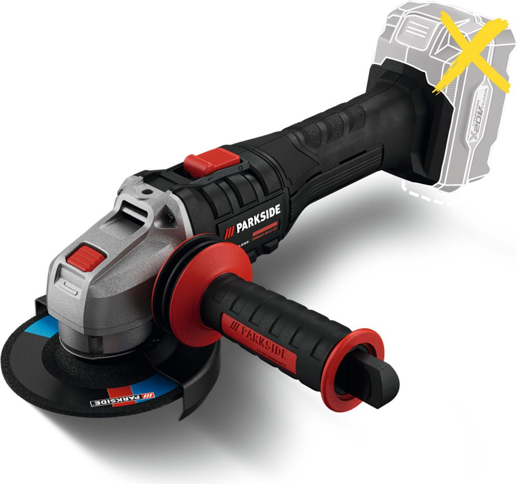 PARKSIDE PERFORMANCE® Smerigliatrice angolare a batteria Immagine del prodotto 