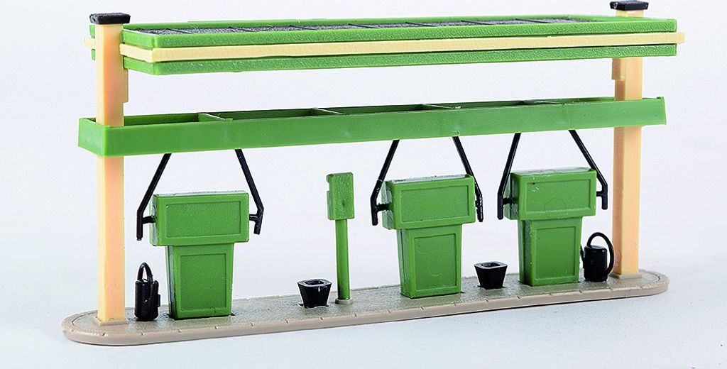 Vollmer 45745 H0 Bausatz Zapfsäulen, 3 Stück