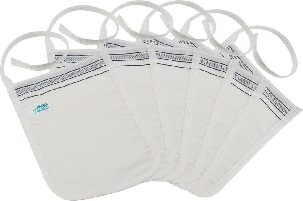 Peeling Handschuh Kelebek dünn, schwarzer Rand 12 Stück