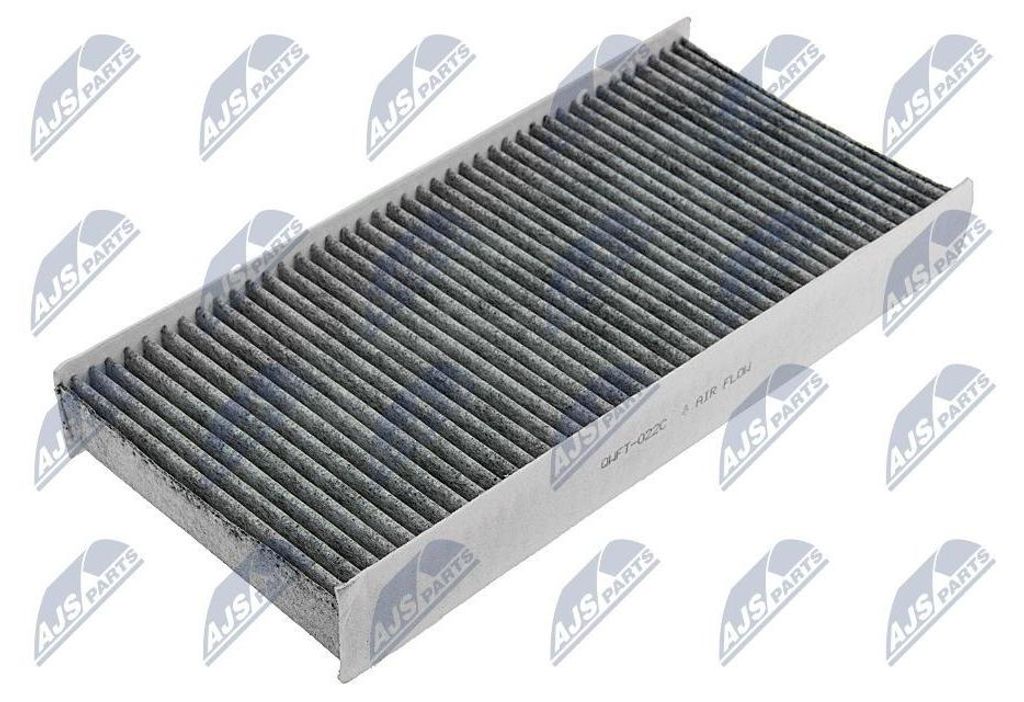 NTY FCF-FT-022C Innenraumfilter Pollenfilter für FIAT Scudo (270, 272) Aktivkohle