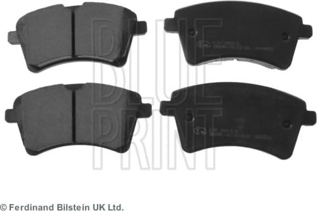 Plaquettes de frein Blue Print ADR164205 pour Kangoo OE A4154210310