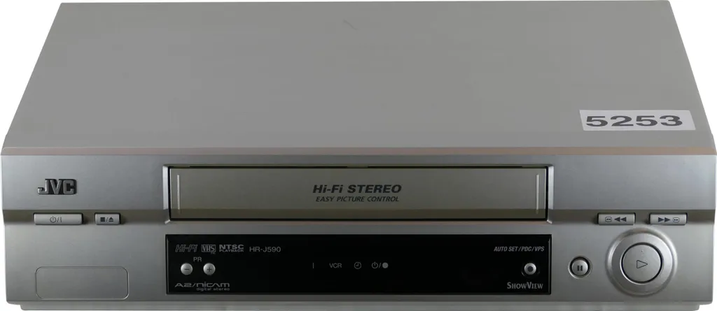 Réparer votre Collection VHS avec le Magnétoscope Fiable JVC HR-J590EU