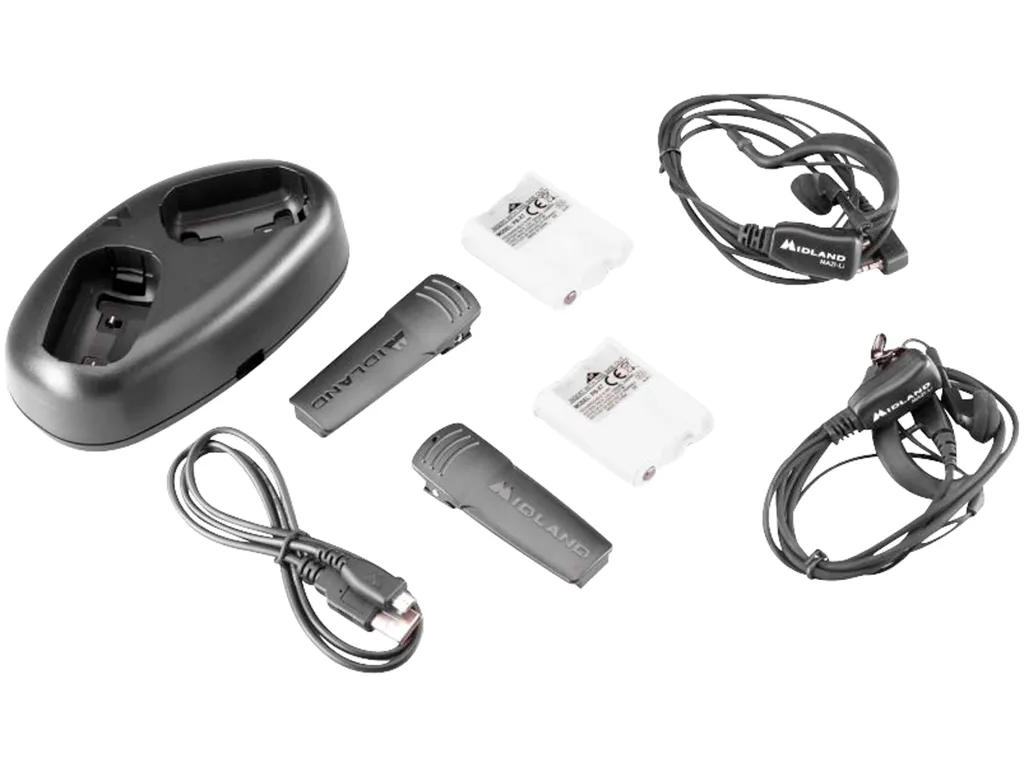 Midland XT70 Radio PMR446 avec Charge Rapide USB et 24 Canaux - 5