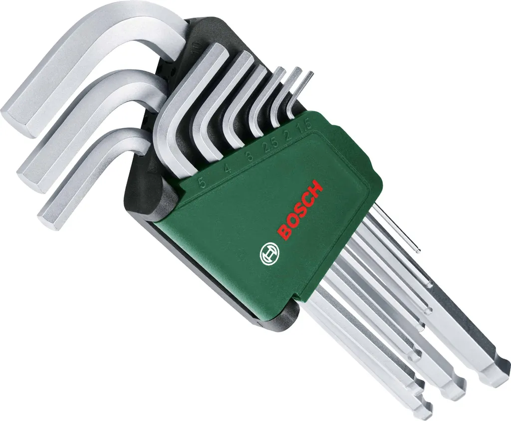 Set di chiavi a Esagono BOSCH, 9 pezzi