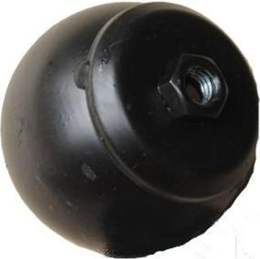 Boule de chimie Fi120mm 4,0kg : fonte pleine ultra dense anticorrosion