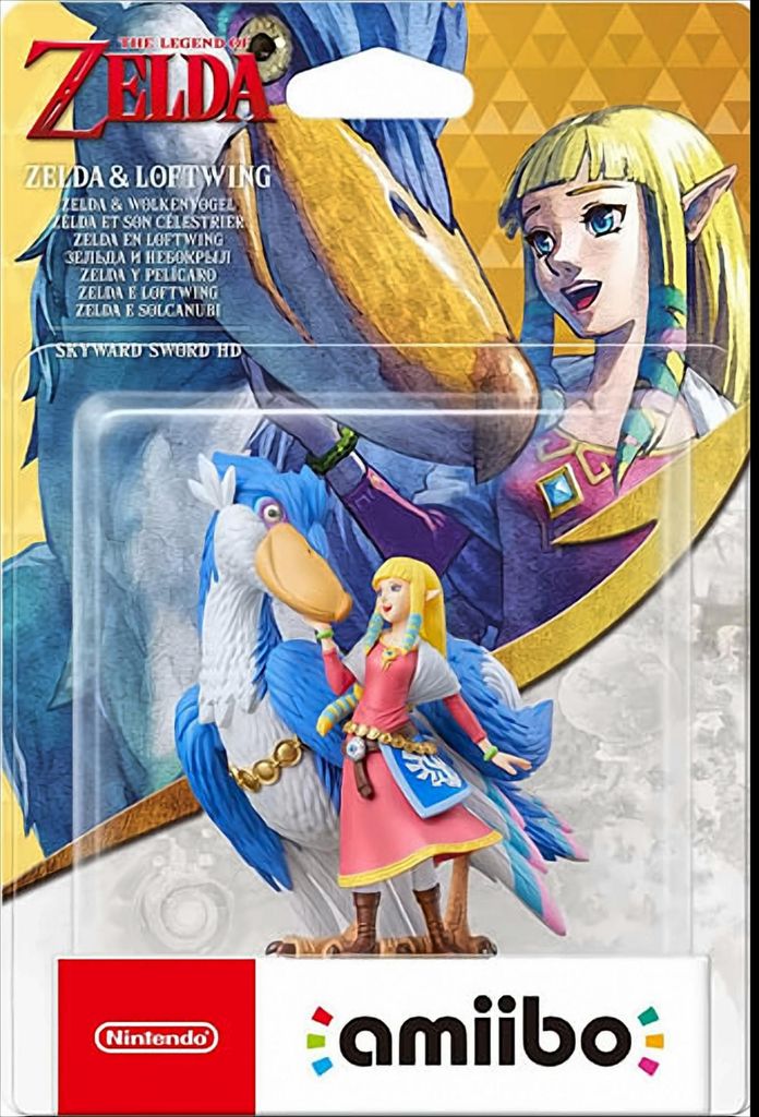 Nintendo amiibo Zelda & Loftwing - interaktywna figurka do Zdjęcie produktu 
