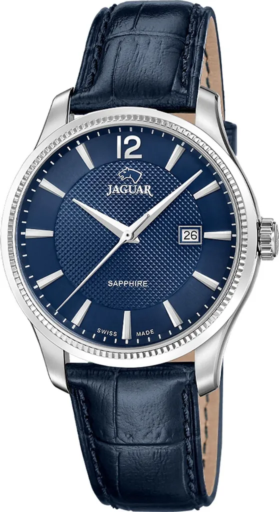 Montre Jaguar J1042/3 Homme | Boîtier Acier et Cadran Bleu Élégant