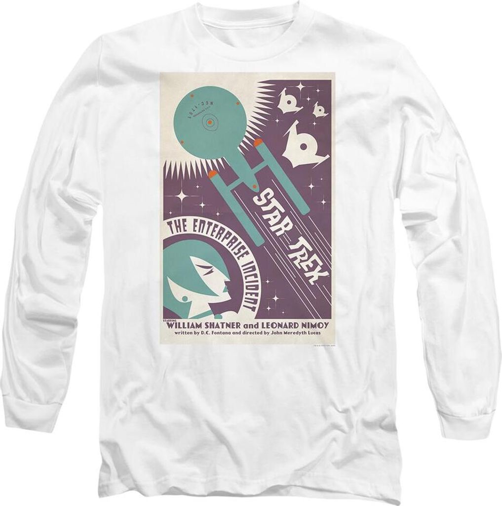 Star Trek - "The Original Series Episode 57" T-Shirt für Herren/Damen Uni TV9740 (XXL) (Weiß)