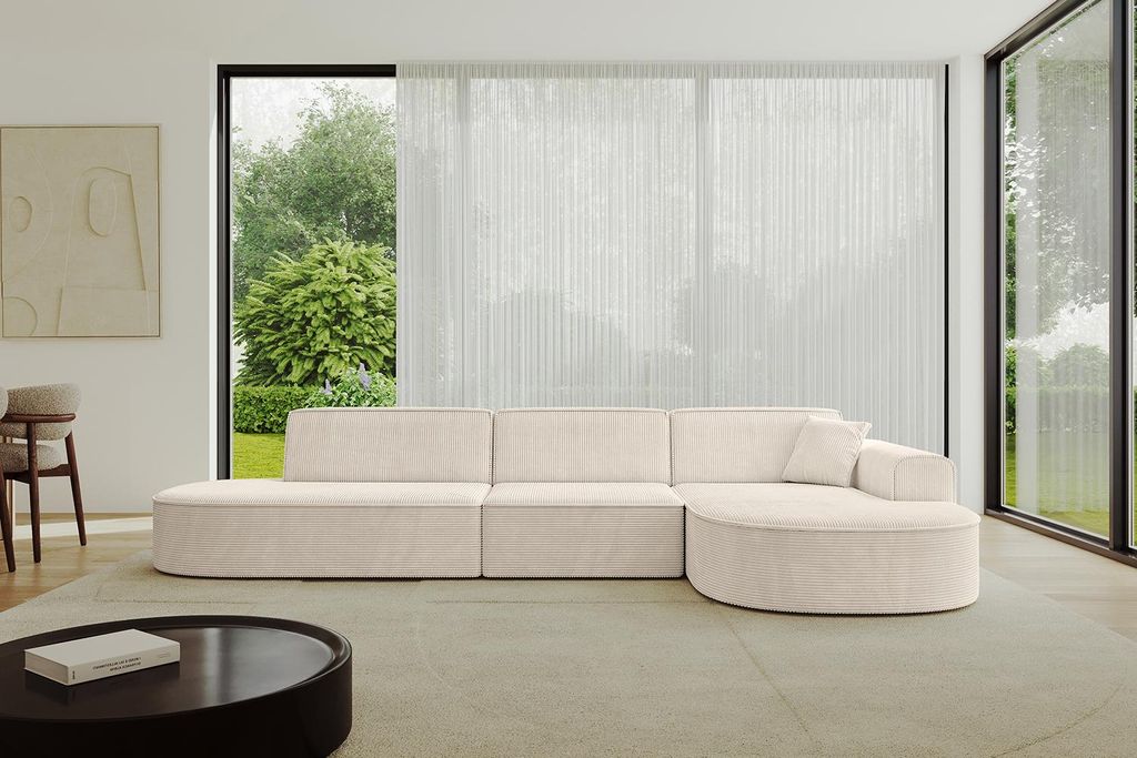ALTDECOR Ecksofa in L-Form  MARI-L2 - 328x171x79,5 cm  Produktbild 