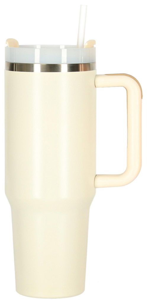 KIK Thermobecher mit Brä k 1200 ml - creme Produktbild 