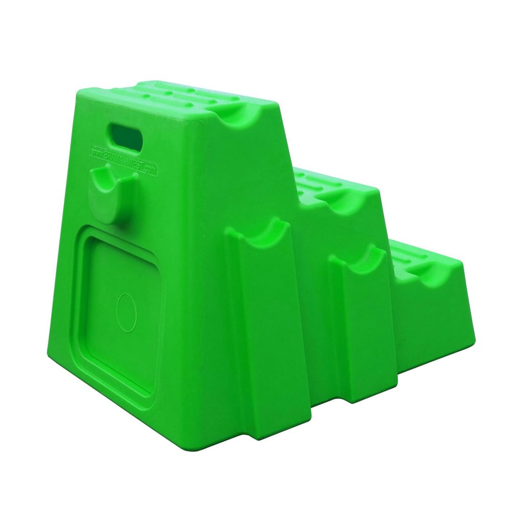 Aufstiegshilfe "3 Steps" und Hindernisblock Farbe - Produktbild 