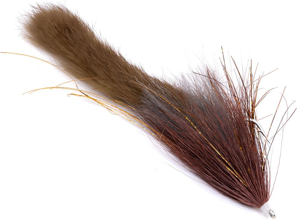 BIM Tackle Chacha Bait Bucktail Trailer Brown Roach