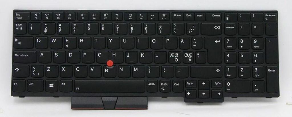 Lenovo klawiatura CS20,BK-BL,PMX,NORDIC, 5N20V78941