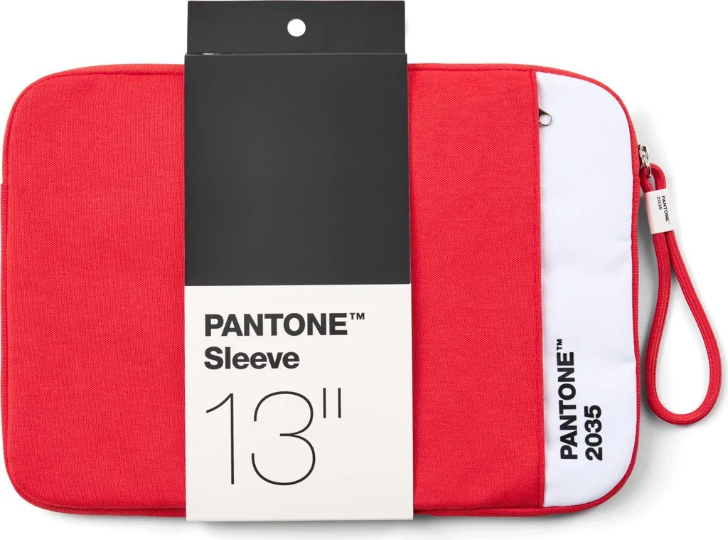 Pochette 13 PANTONE Copenhagen D rouge 2035 pour ordinateur