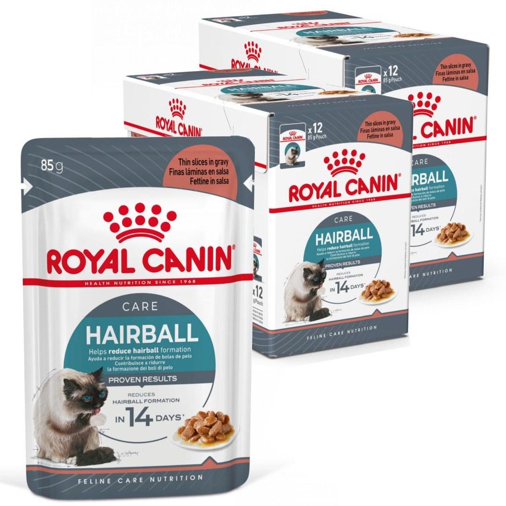 Royal Canin Hairball Care Gravy, Adult, jede Rasse, Muschel Produktbild 