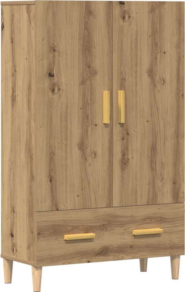 Highboard Artisan-Eiche 70x31x115 cm Holzwerkstoff