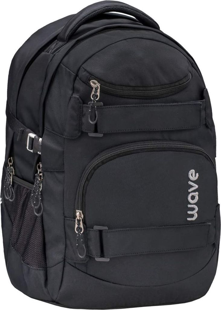 Wave Schulrucksack Mädchen Jungen Rucksack Schule Freizeit Produktbild 