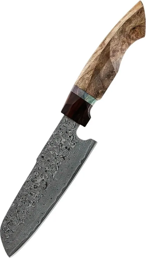 Coltello da Cucina Damascato Yunari Santoku - Precisione e Stile KP37464