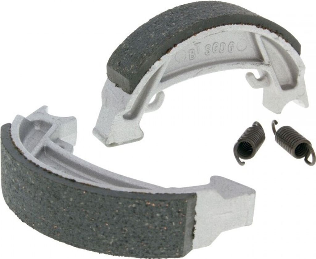 Set ganasce freno per freno a tamburo 100 mm per Puch Maxi Immagine del prodotto 