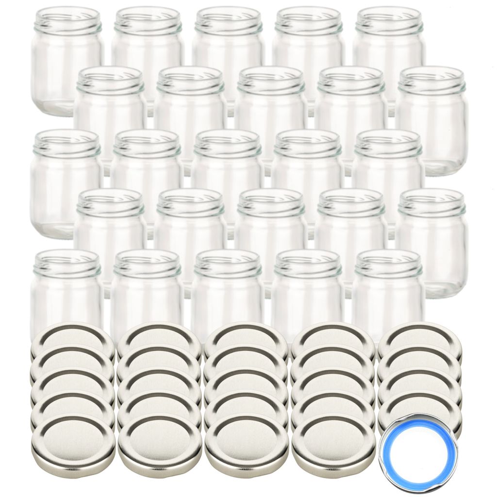 set di 25 vasetti da conserva 125 ml Helix con coperchio a Immagine del prodotto 
