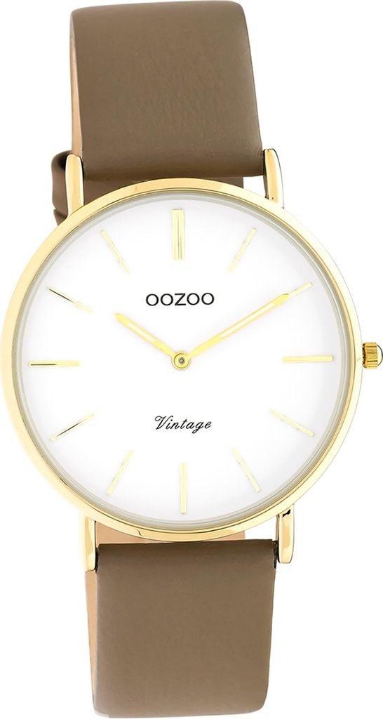 Oozoo Leder Damen Uhr C20223 Analog Quarzuhr Armband braun Produktbild 