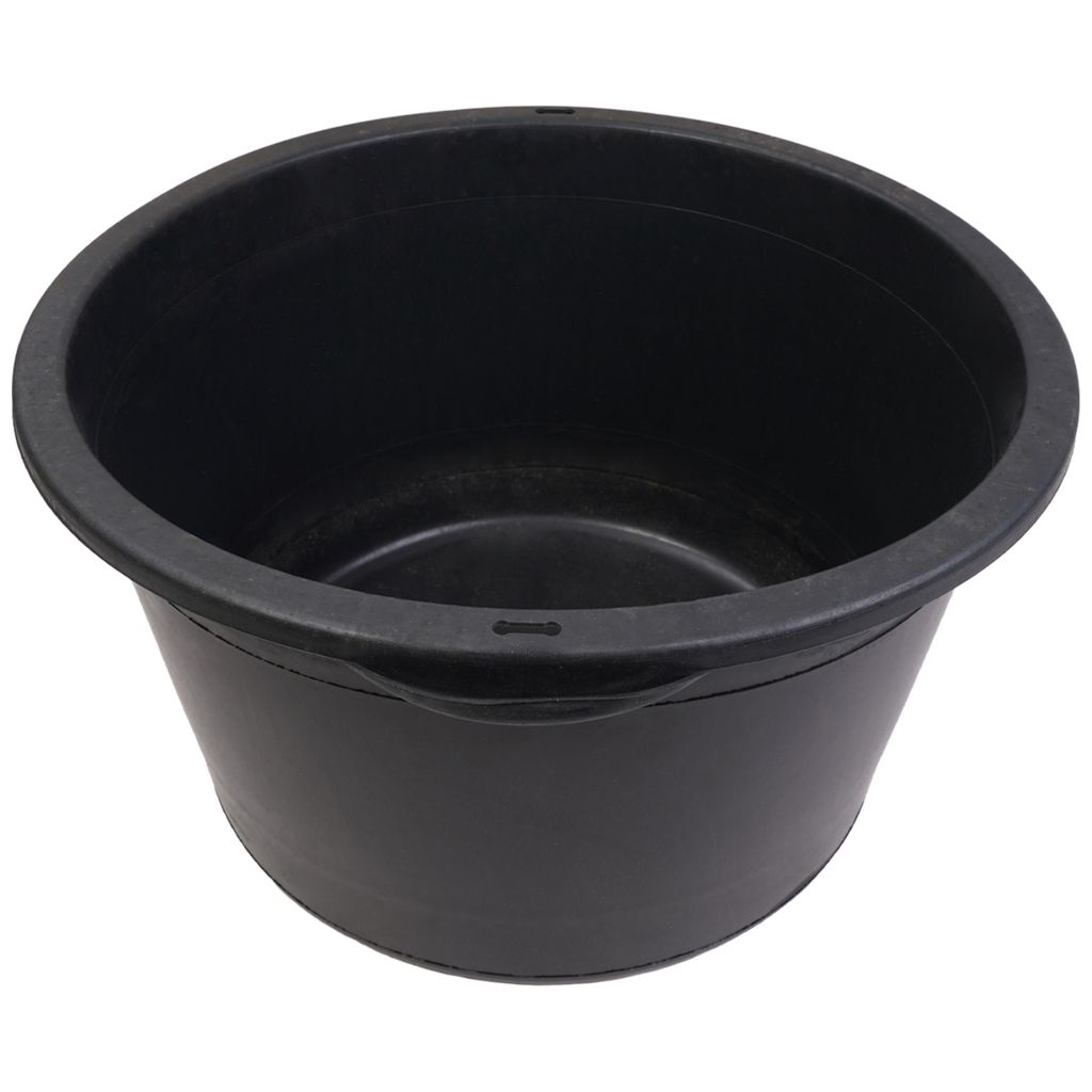 PROFI-LINE Bau Kübel 40L Schwarz Produktbild 