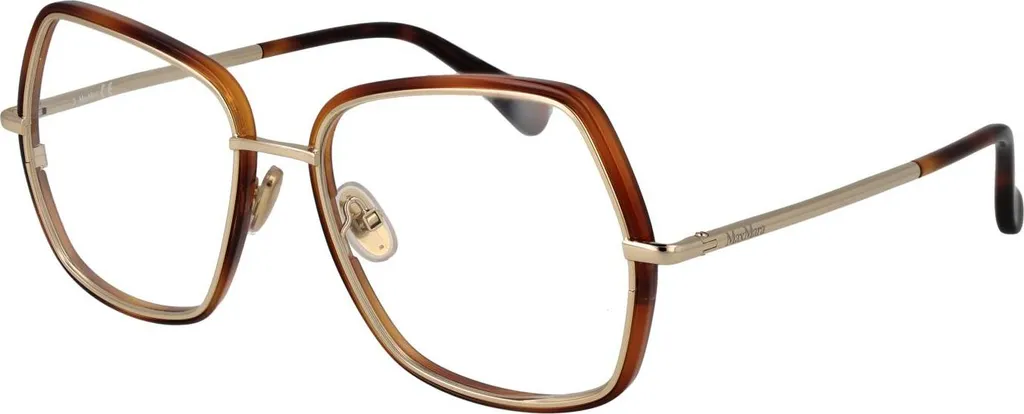 Monture de Lunettes MaxMara MM5076 en Métal Doré pour un Look Chic