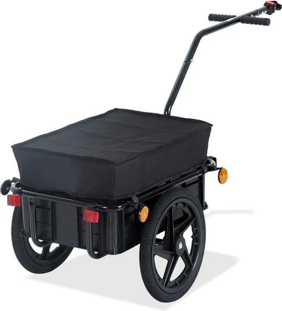 Remorque à vélo : transportez facilement 40 kg de charges encombrantes