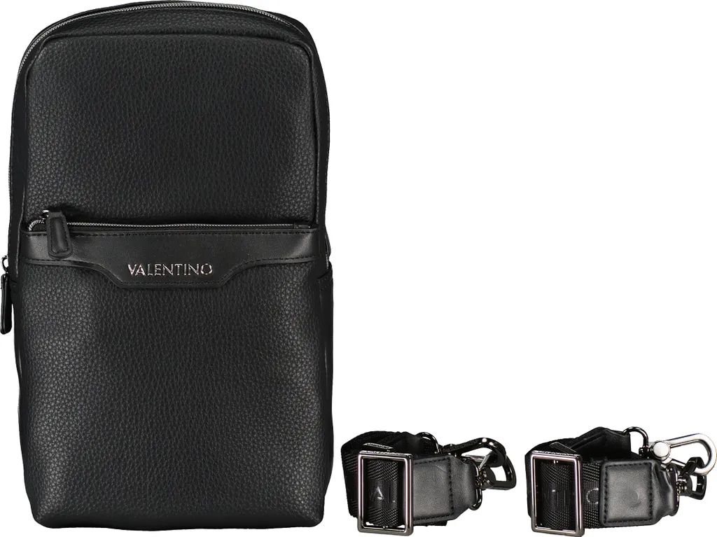 Borsa Uomo Valentino Efeo VBS7O918 Nero | Tracolla Design Urbano - 6