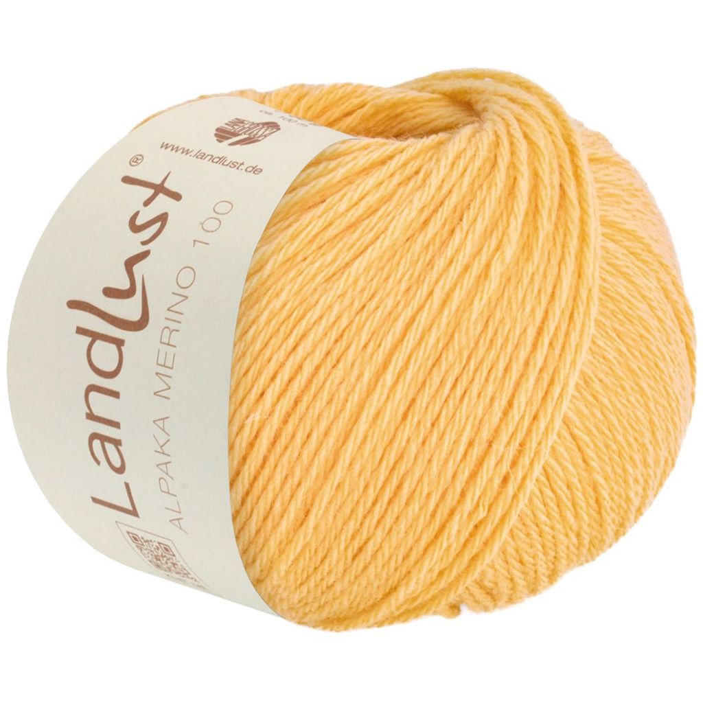 Lana Grossa - Landlust Alpaka Merino 100 0337 gelb