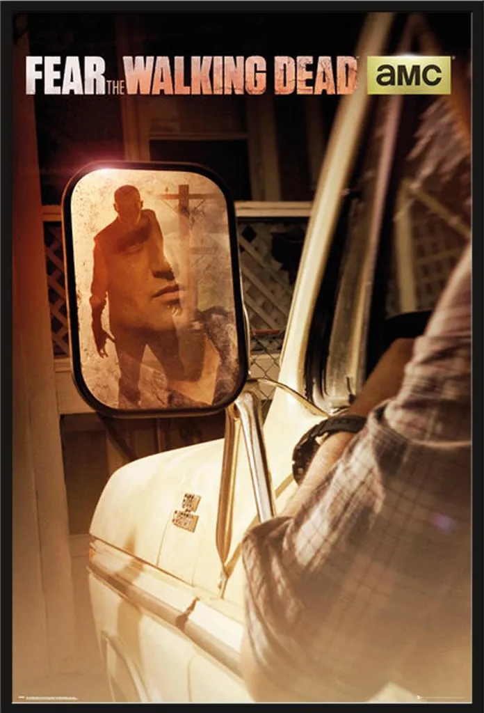Poster Miroir Fear The Walking Dead Idée Cadeau Fan Série TV Horreur