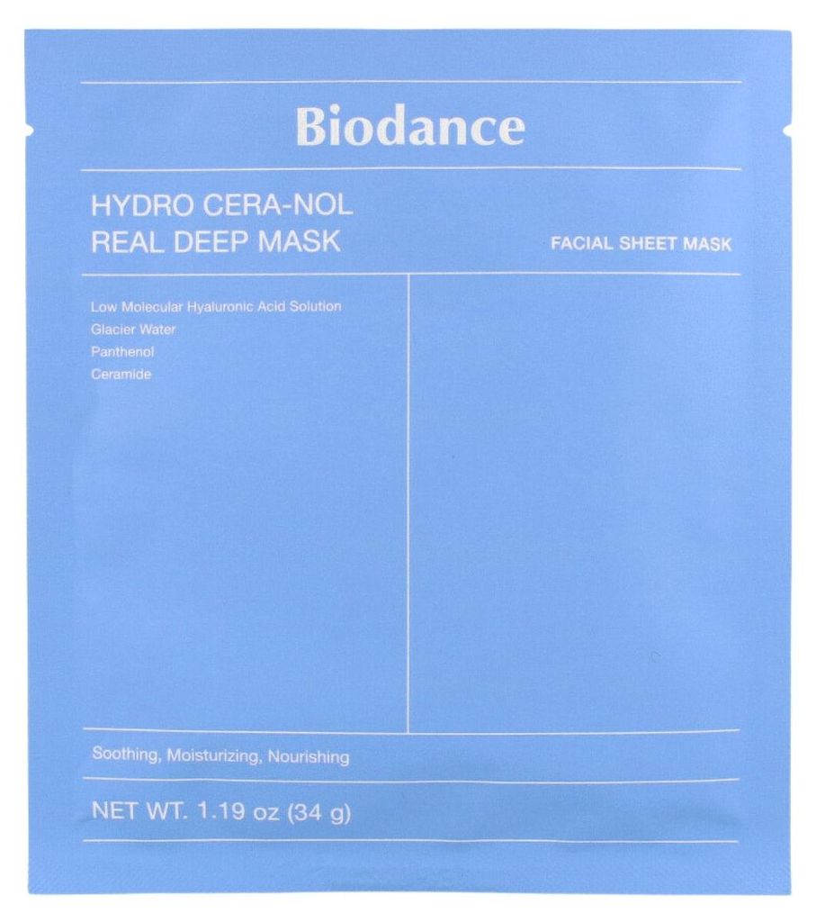 BIODANCE Hydro Cera-nol Real Deep Mask 34 g - maschera viso Immagine del prodotto 