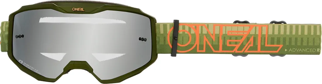 Masque VTT et MX O'Neal B-10 Striped pour Pilote Amateur et Pro