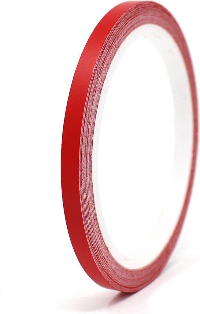 10m Zierstreifen 5mm Rot Matt Dekorstreifen Auto Motorrad Boot Modellbau Klebestreifen