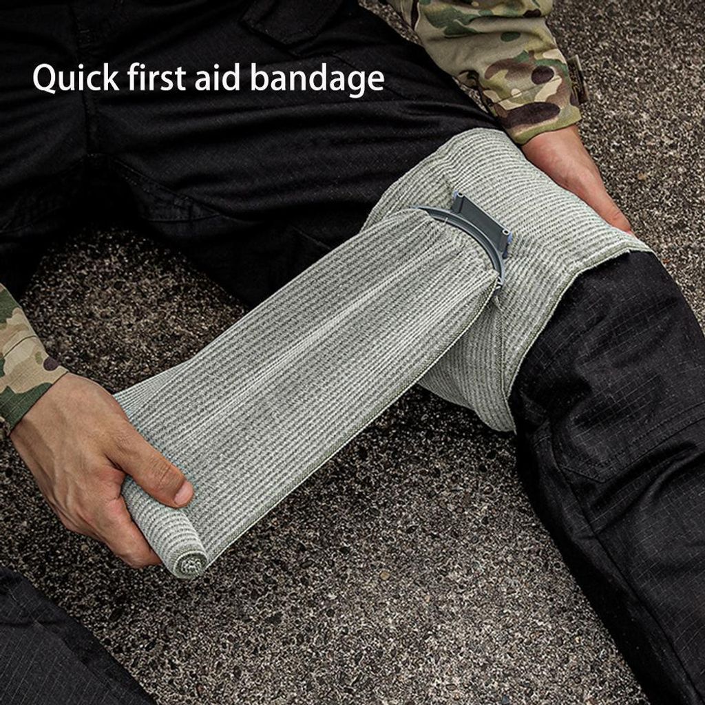 Bandage Hämostatische Bandage Notfall-Kompressionsbandage Trauma-Vakuum-Bandage Camping-Bedarf