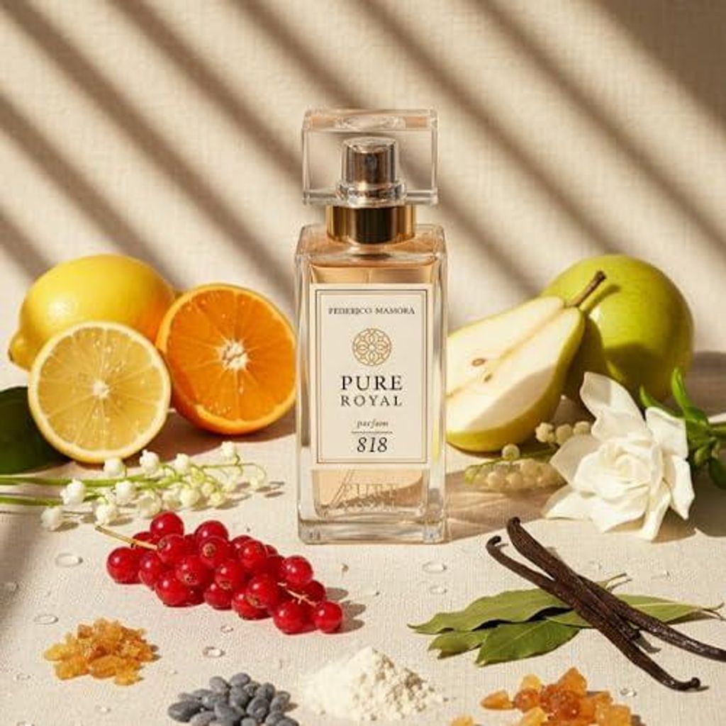 PURE ROYAL 818 Damenduft 50 ml freudig, frisch und zugleich verlockend, mit strahlend-blumiger Ausstrahlung