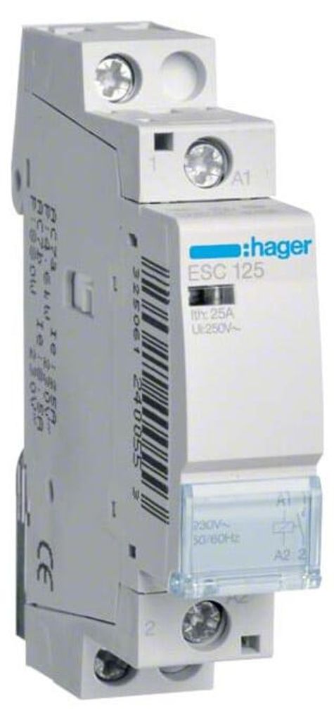 Hager Schütz 25A 1S 230V ESC125 Produktbild 