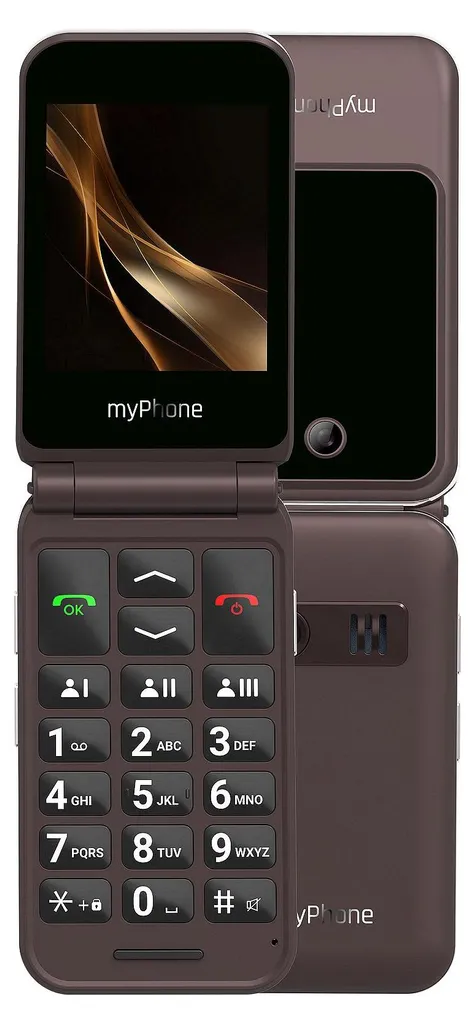 Téléphone myPhone Harmony LTE Praline Collection Brown avec Écran IPS 2.8