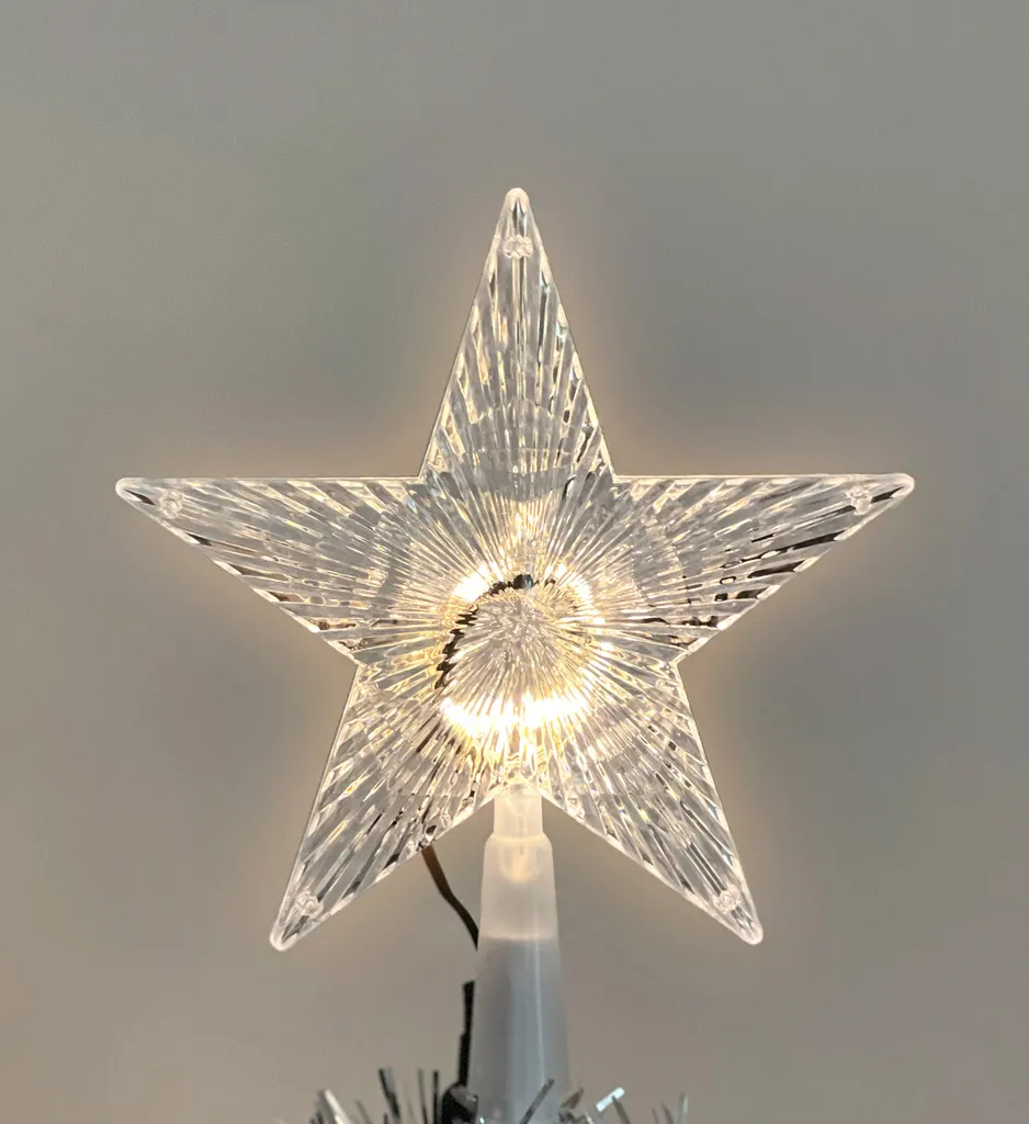 Sapin Pop Up Argenté 150 cm avec 120 LED Intégrées - Arbre Artificiel